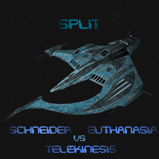 telekinesis vs shneider vs euthanasi split cover